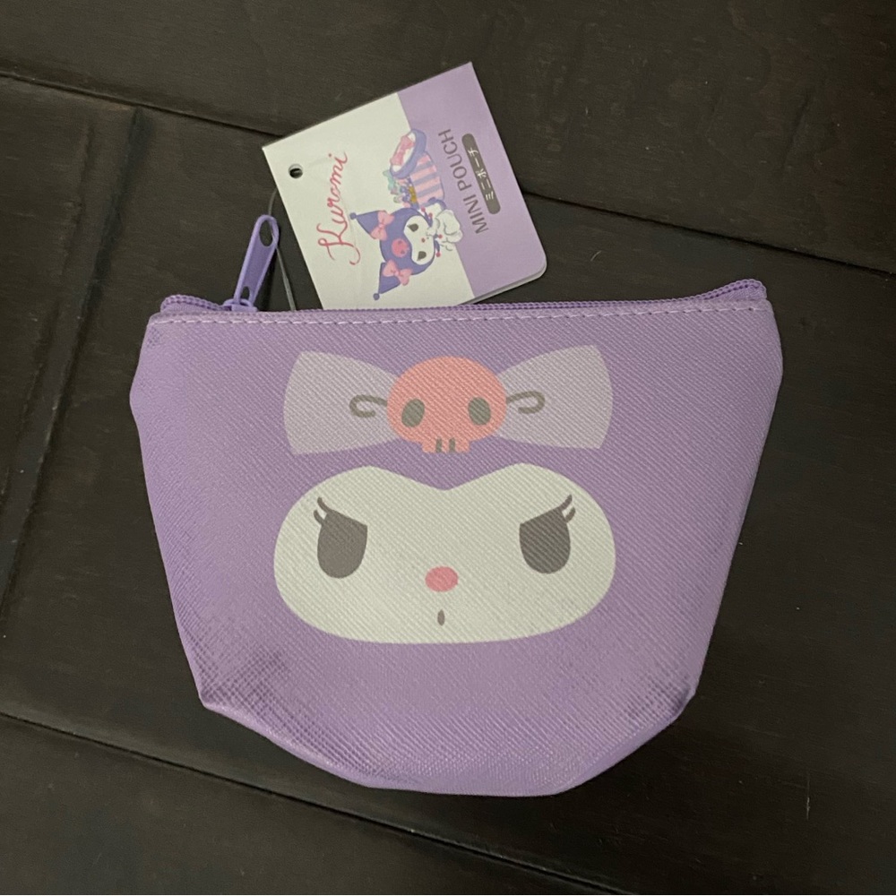 Kuromi mini cosmetics bag